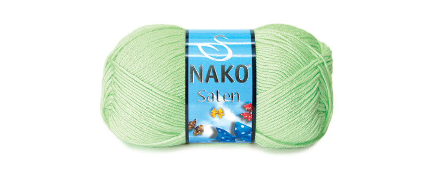 WOOL YARN:5BL/PKT (500GRM) (NAKO/SATEN) - 10154