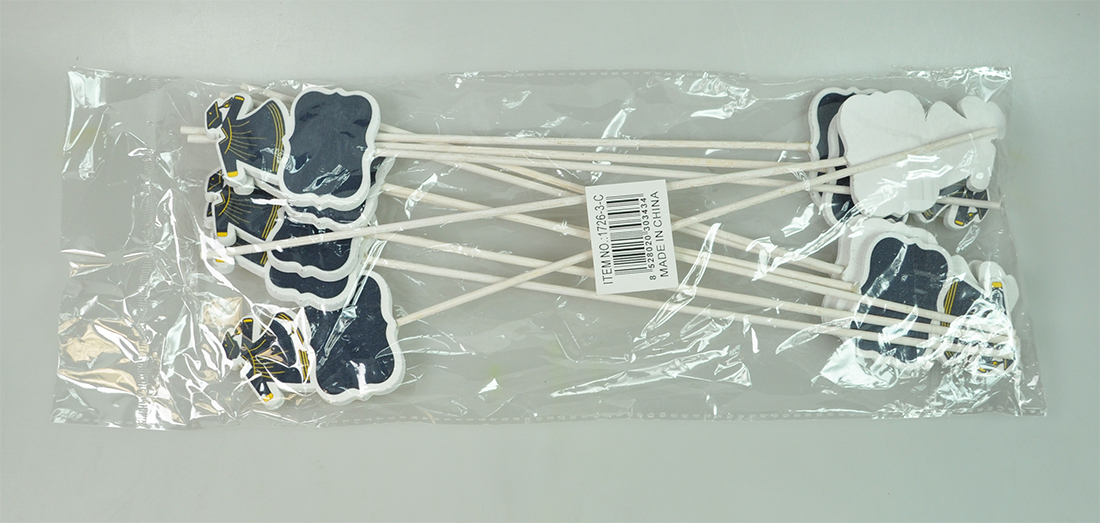 WOOD STICK BOARD:12PC (1726-3-C) 1 WOOD STICK BOARD:12PC (1726-3-C)