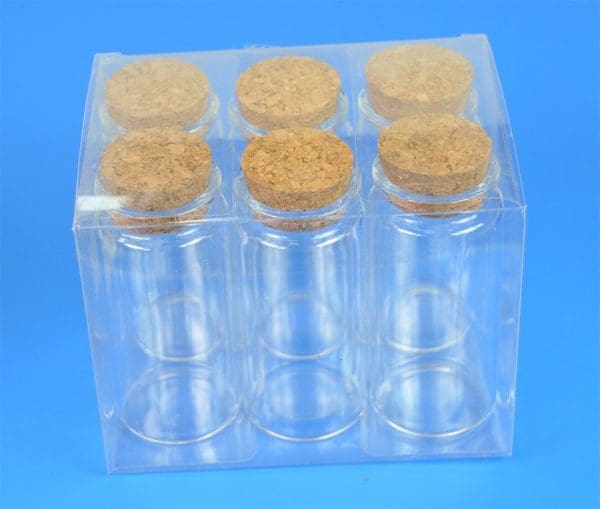 GLASS BOTTLE:6PC/PVC BOX (37/5)