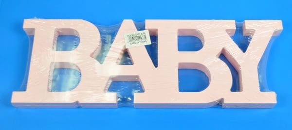 WOODEN DECOR (BABY/M-PK)