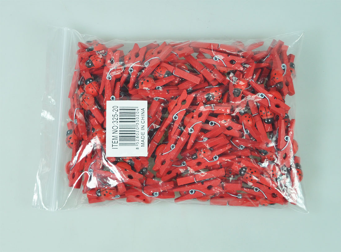 WOODEN CLIP:100PC (325/20) 1 WOODEN CLIP:100PC (325/20)