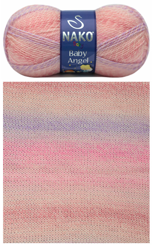 ACR.WOOL YARN:5BL (500GRM) (NAKO/BABY ANGEL) - 70418