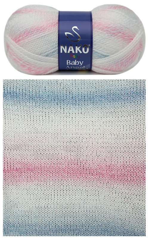 ACR.WOOL YARN:5BL (500GRM) (NAKO/BABY ANGEL) - 70049