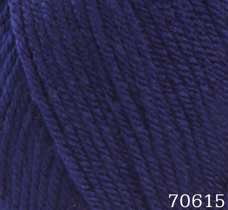 ACRY.WOOL YARN:100Gx5BL (500GR) (HIM/E.DAY WORSTED) - 70615