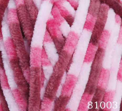 POL WOOL YARN:100GRx5BL (500GR) (HIM/DOLPH.JUNIOR COL) - 81003