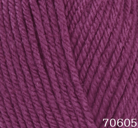 ACRY.WOOL YARN:100Gx5BL (500GR) (HIM/E.DAY WORSTED) - 70605