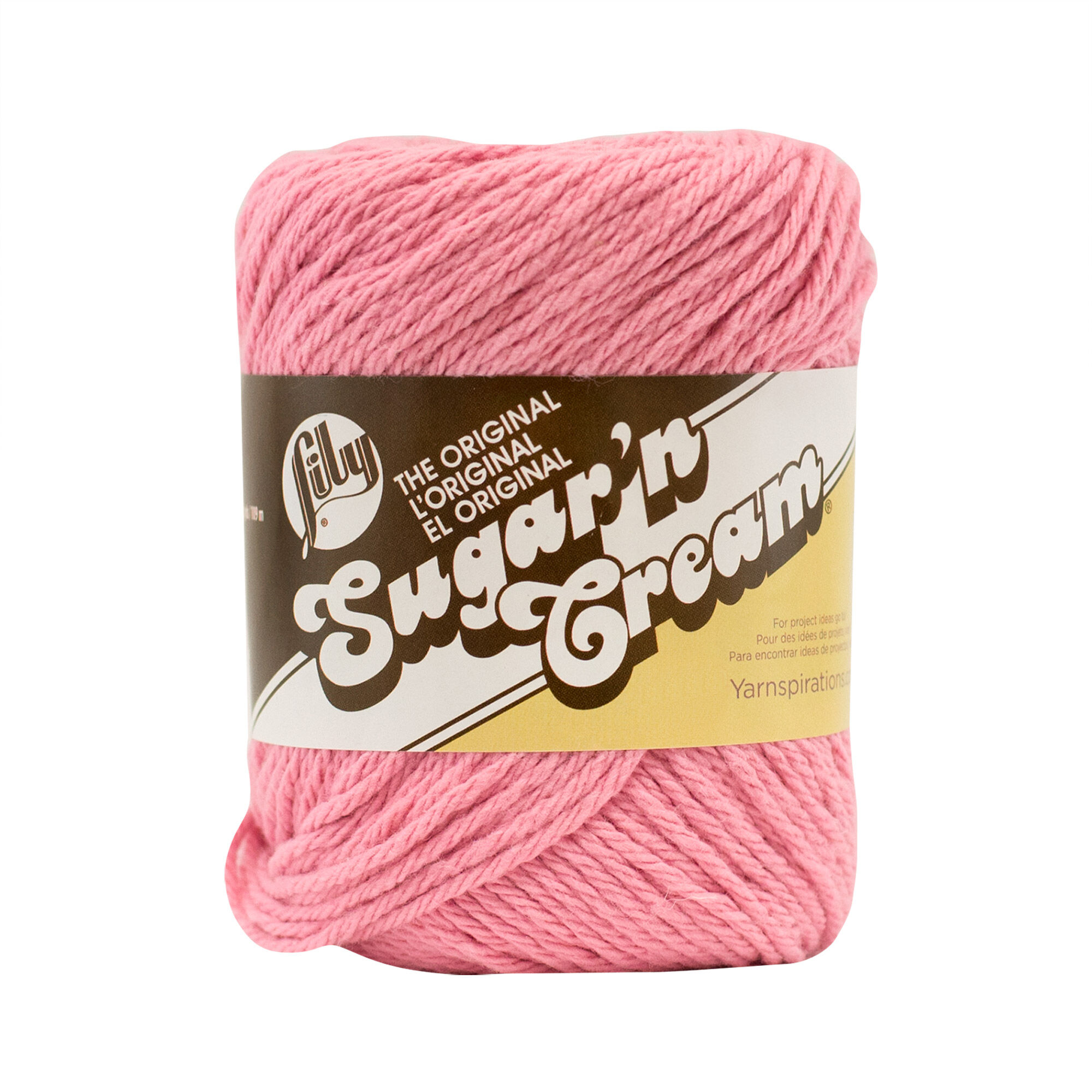 LILLY YARN:70.9GRx6PC (425.4GRM) (FILY/SUGAR-PLAIN) - ROSE PINK