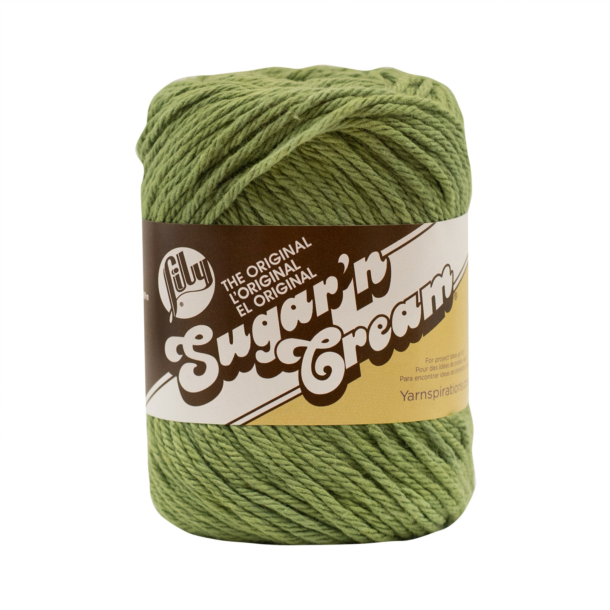 LILLY YARN:70.9GRx6PC (425.4GRM) (FILY/SUGAR-PLAIN) - SAGE GREEN