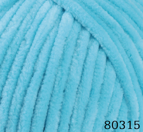 POL/WOOL YARN:100GRx5BL (500GR) (HIM/DOLPHIN BABY) - 80315