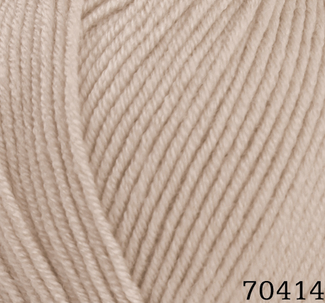 ACR.WOOL YARN:100GRx5BL (500GR) (HIM/E.DAY BEBE LUX) - 70414