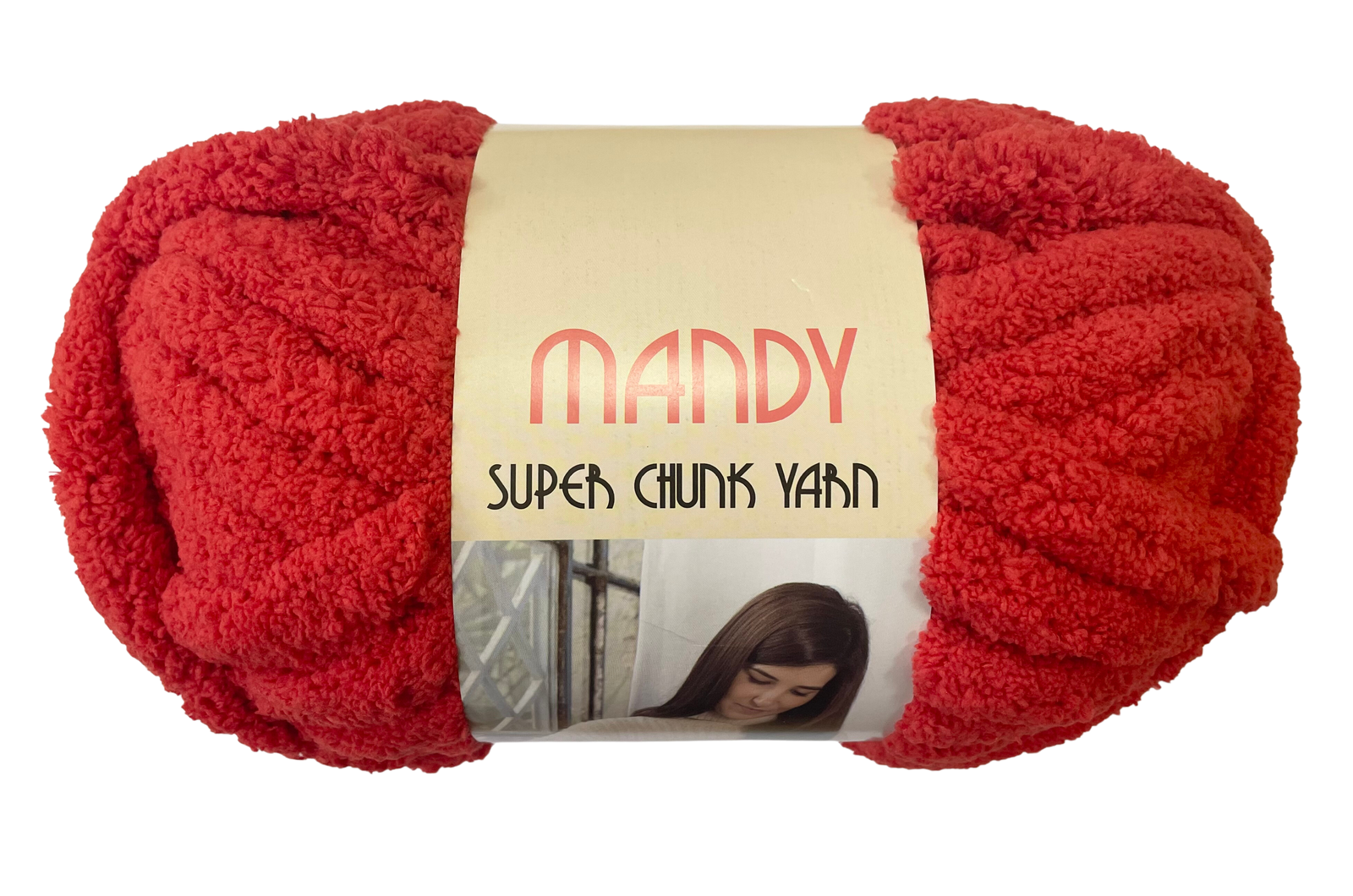 SUPER CHUNK YARN:250Gx3BL (750G) (MANDY) - 7/RED