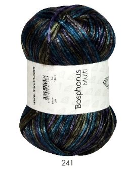 TENCEL/PA YARN:100Gx5BL (500GR) (MIR/BOSPHORUS-MULTI) - 241