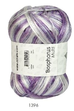 TENCEL/PA YARN:100Gx5BL (500GR) (MIR/BOSPHORUS-MULTI) - 1396