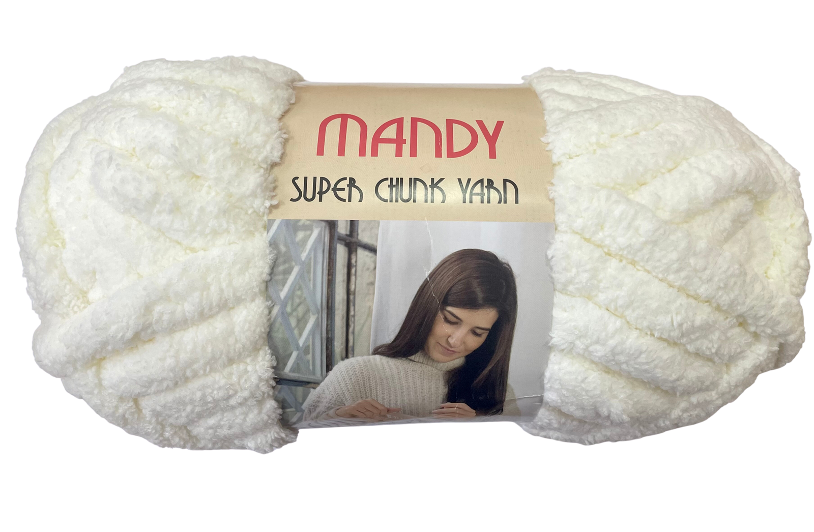 SUPER CHUNK YARN:250Gx3BL (750G) (MANDY) - 2/OFF WHITE