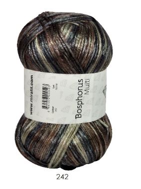 TENCEL/PA YARN:100Gx5BL (500GR) (MIR/BOSPHORUS-MULTI) - 242