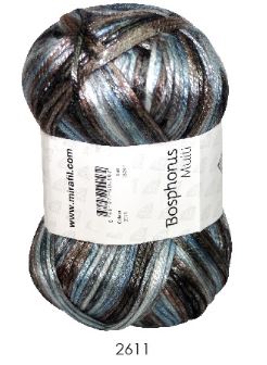 TENCEL/PA YARN:100Gx5BL (500GR) (MIR/BOSPHORUS-MULTI) - 2611