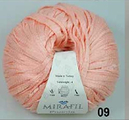 LYOCELL YARN:100Gx5BL (MIRAFIL/FASCIA) - 09-NORWE SALMON