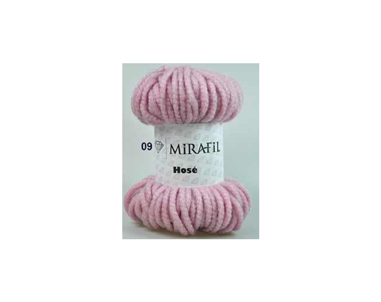 ACR/PO.YARN:100Gx3B (300G) (MIRAFIL/HOSE) - 09-POWDER PINK