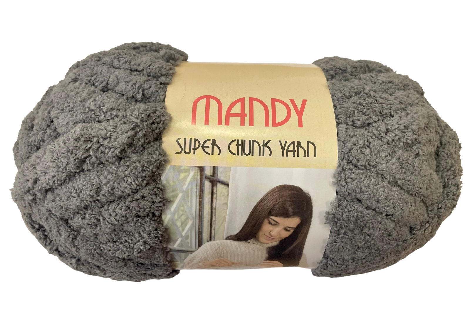 SUPER CHUNK YARN:250Gx3BL (750G) (MANDY) - 5/GREY