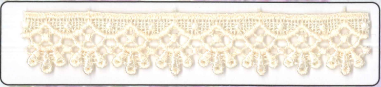 CHEM-CUT LACE:15Y (13.7M)1.88CM) (MA976) - Beige