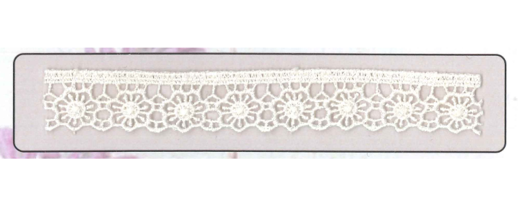 CHEM-LACE;15Y (13.7MTR):1.58CM) (MA1076) - Off White