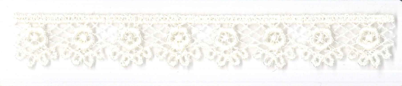 CHEM-CUT LACE:1.58CMX15Y (13.7M) (MA53-1054) - Off White