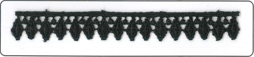 CHEMICAL LACE (MA4033) - Black