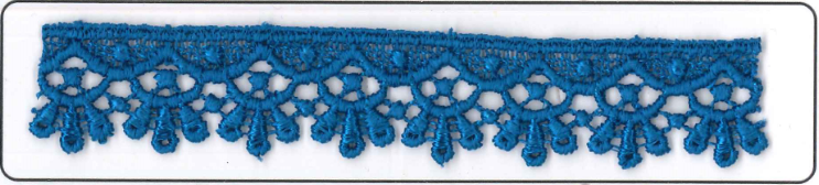 CHEM-CUT LACE:15Y (13.7M)1.88CM) (MA976) - D4 TUNIS