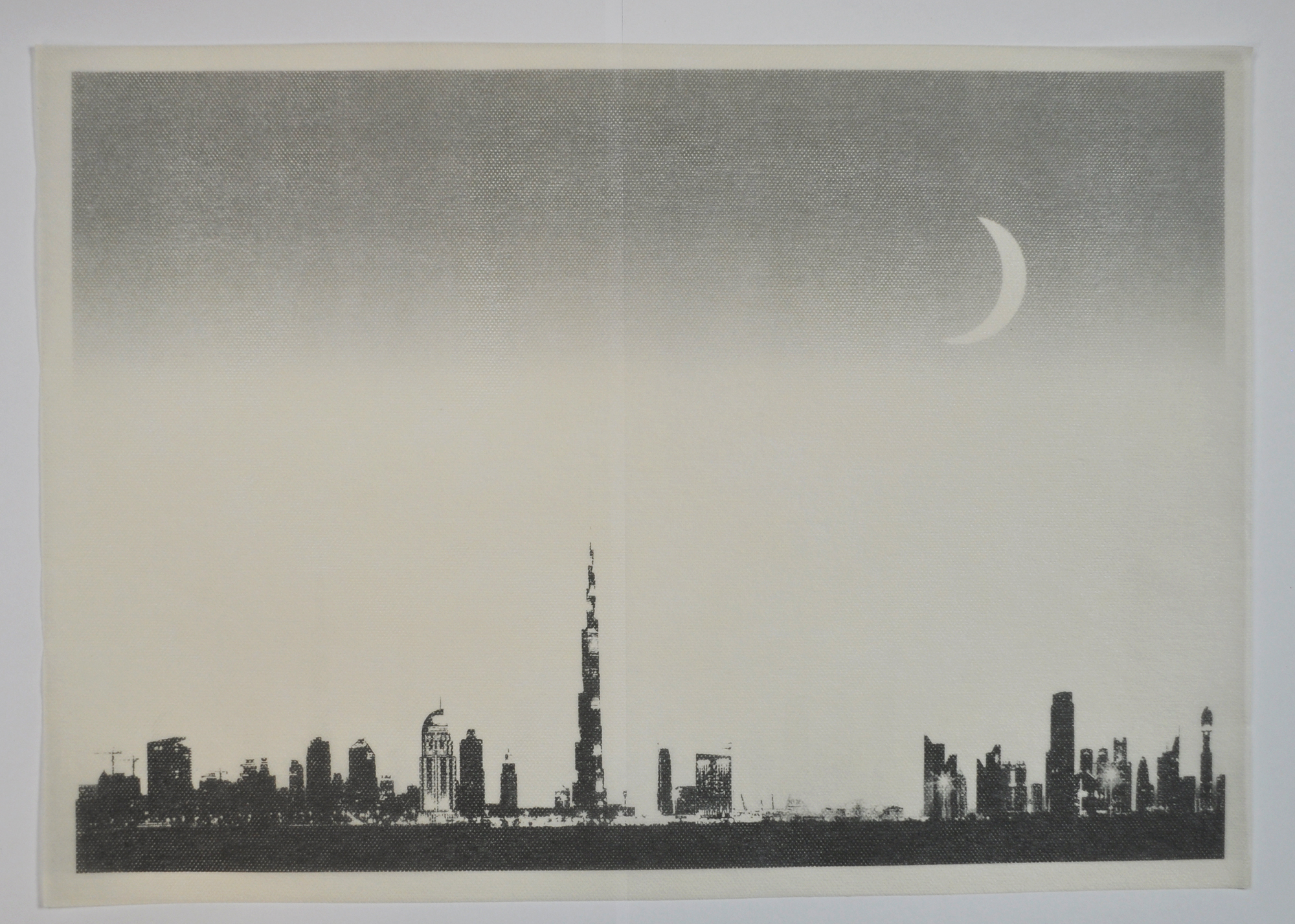 TABLE MAT:43CMx30CM:6PC (TBH) - CITY NIGHT SCENES