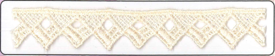 CH.CUT-LACE:13.7MTR:1.88CM (MA61-1019) - Beige