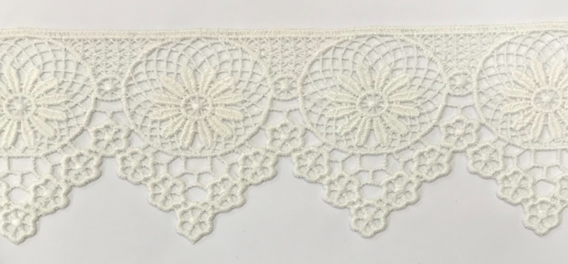 CH.CUT-LACE W/TEX:15Y:2.75