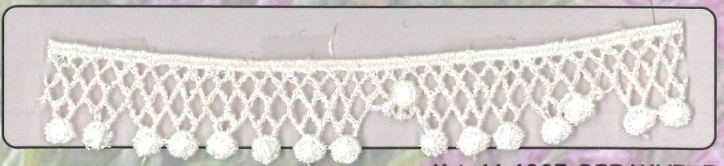 CH.CUT-LACE:13.7MTR:1.88CM (MA61-1025) - Off White