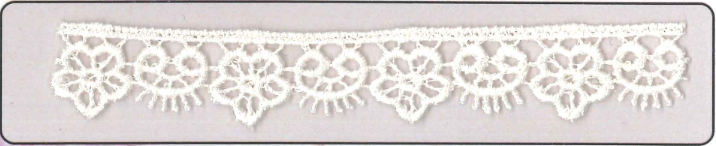 CH.CUT LACE P.YARN:15Y:1.50CM (MA61-1062) - Off White