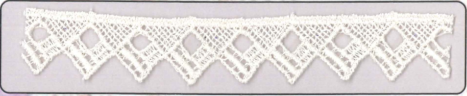 CH.CUT-LACE:13.7MTR:1.88CM (MA61-1019) - Off White