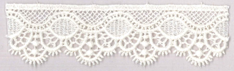 CHEMICAL LACE: 15Y: 1-1/2 (MA49-1196) - Off White