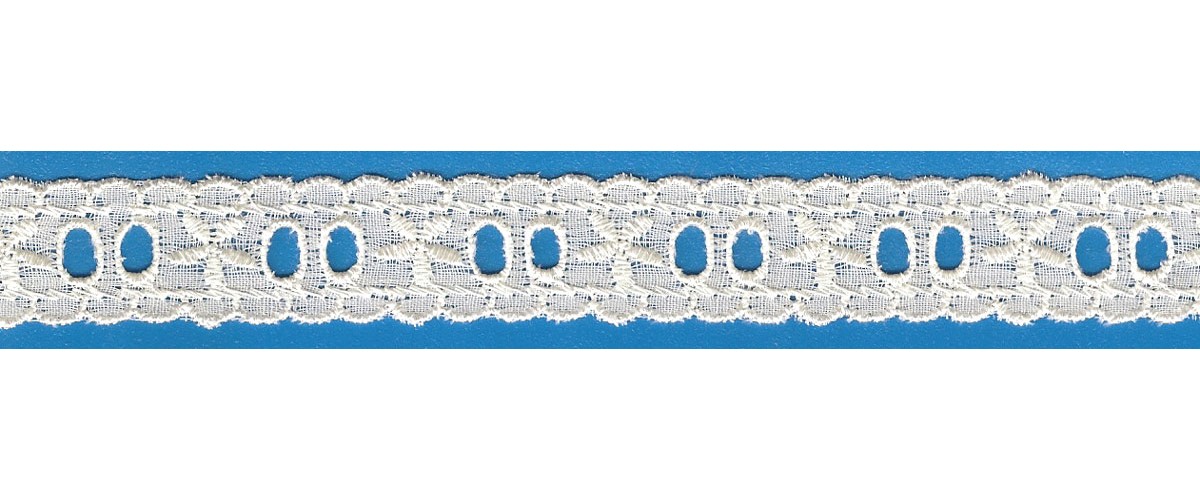 T/C CUTTING LACE (D-948/15) - White