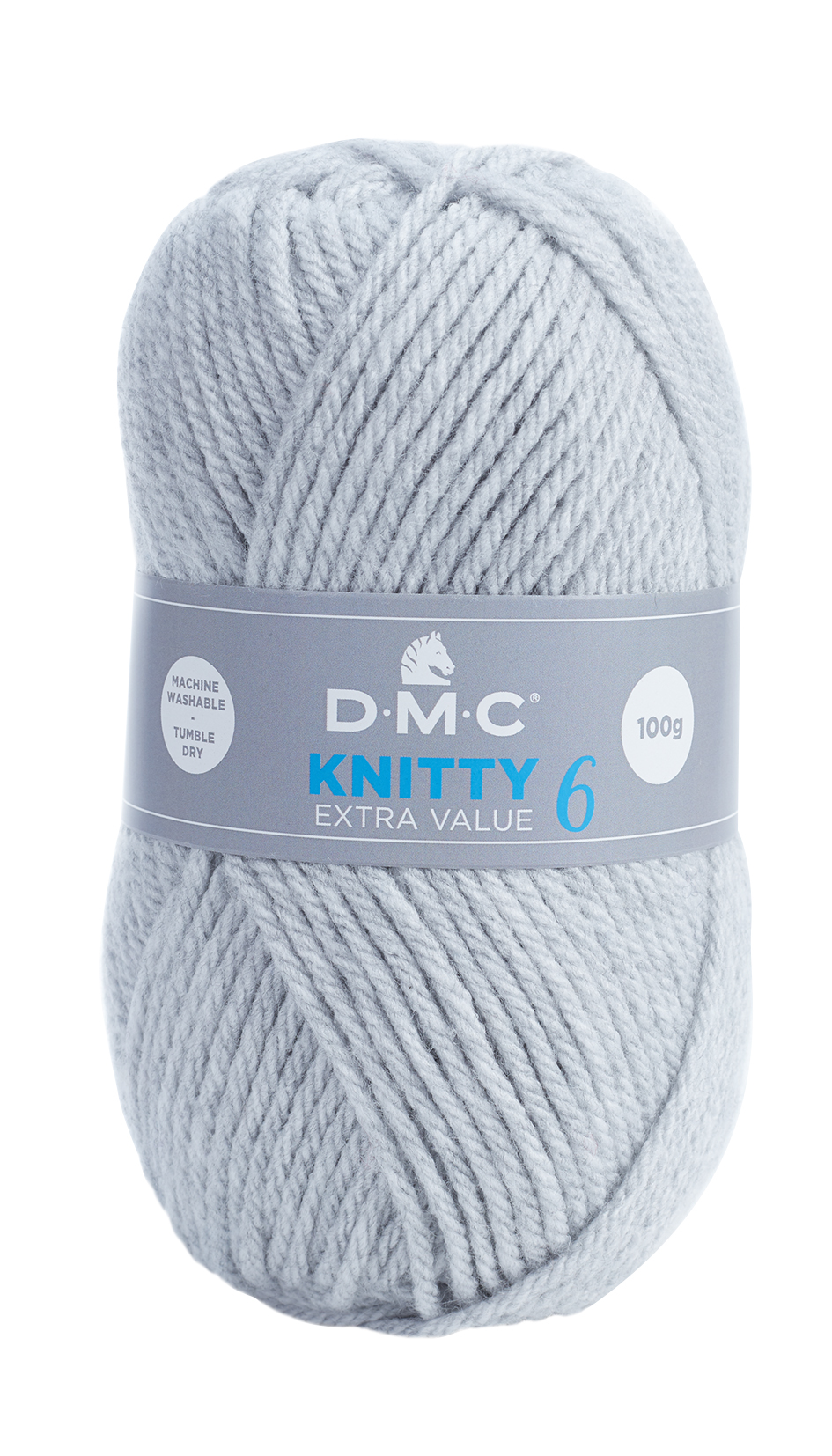 KNITTY#6 YARN:100GRx5BL (500GM) (8115/DMC) - 814