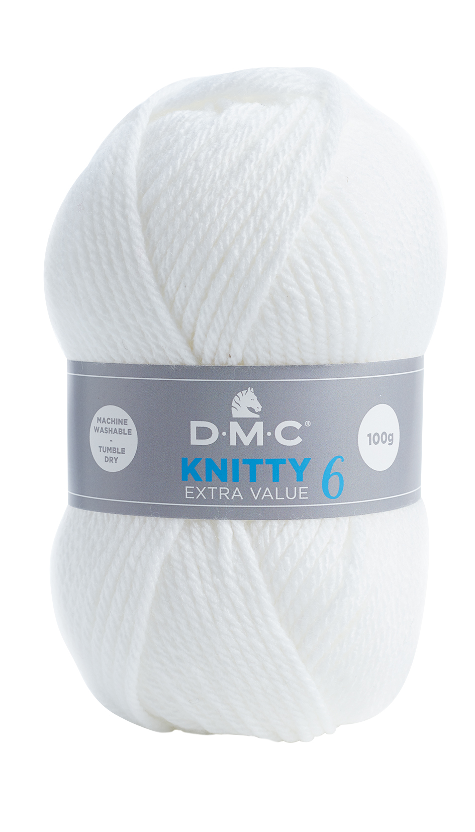 KNITTY#6 YARN:100GRx5BL (500GM) (8115/DMC) - 961