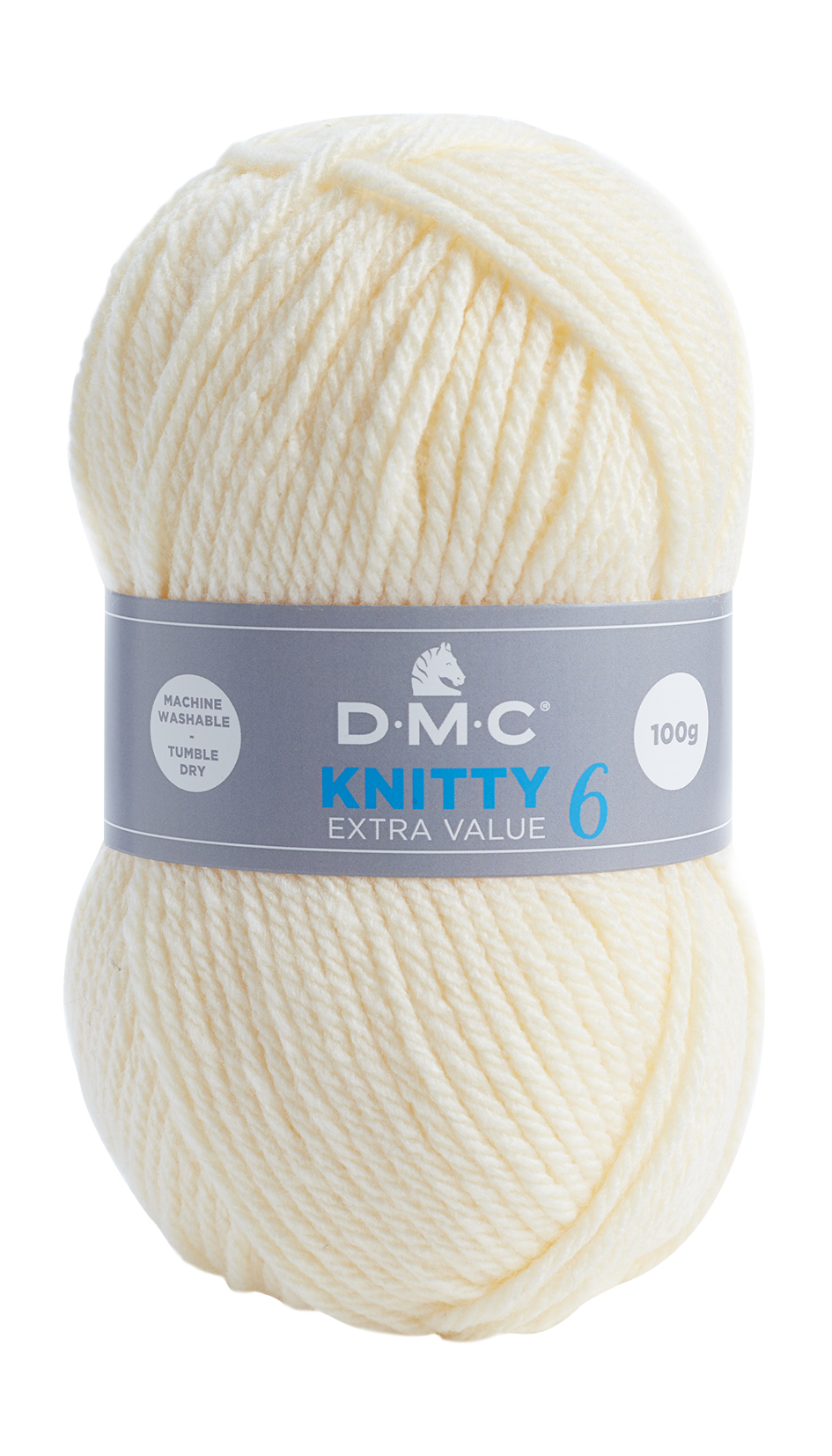 KNITTY#6 YARN:100GRx5BL (500GM) (8115/DMC) - 993