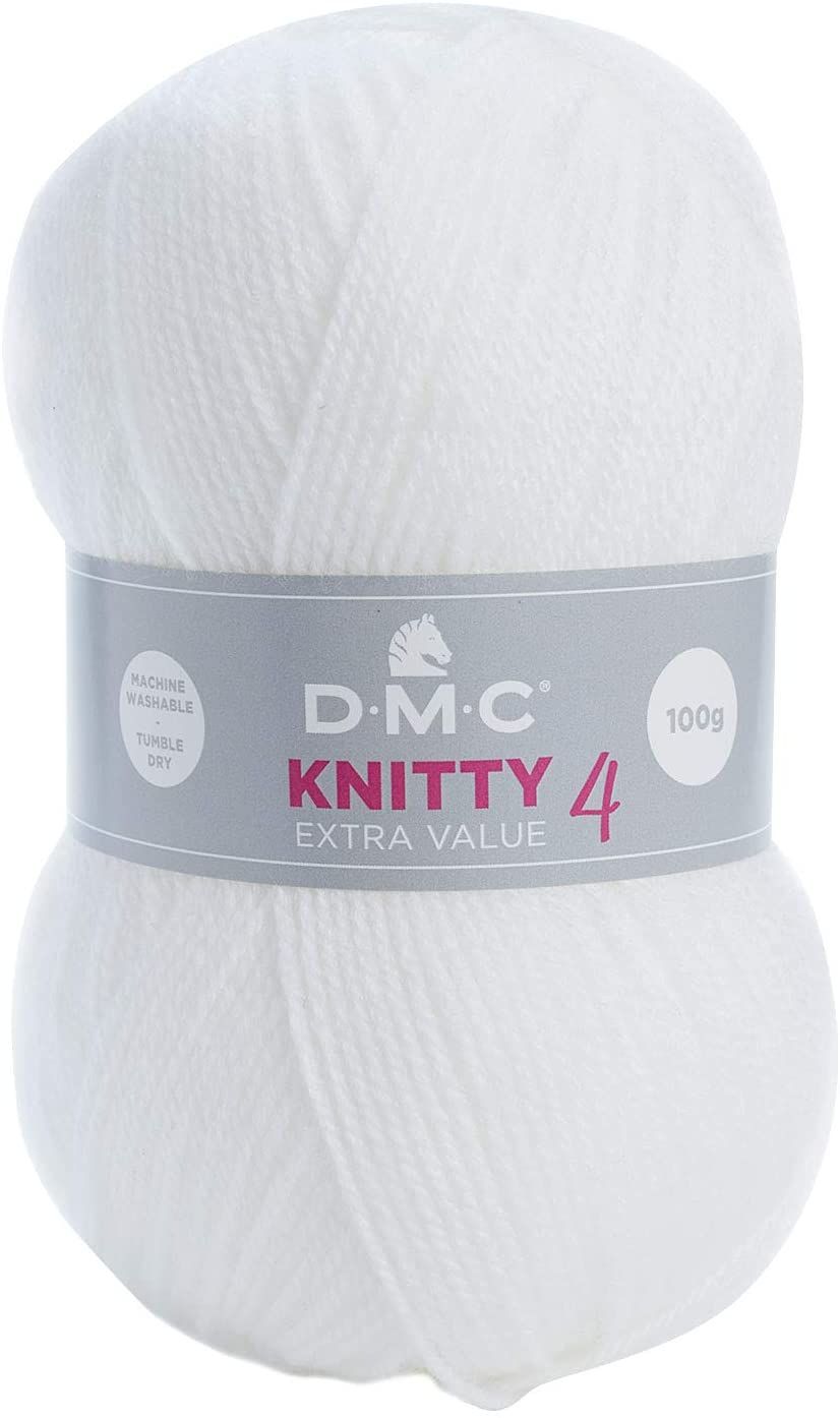 KNITTY#4 YARN:100GRx5BL (500GM) (8112/DMC) - 961