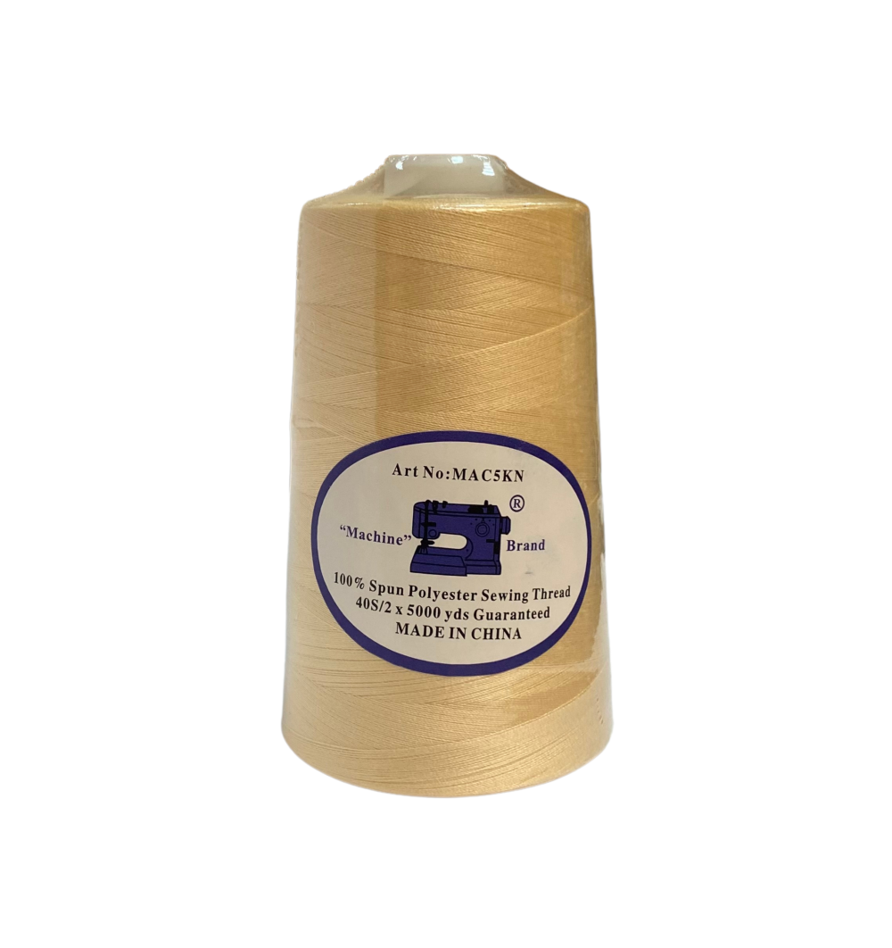 SPUN POL.SEW THREAD:5000Y (MAC5KN) - 118