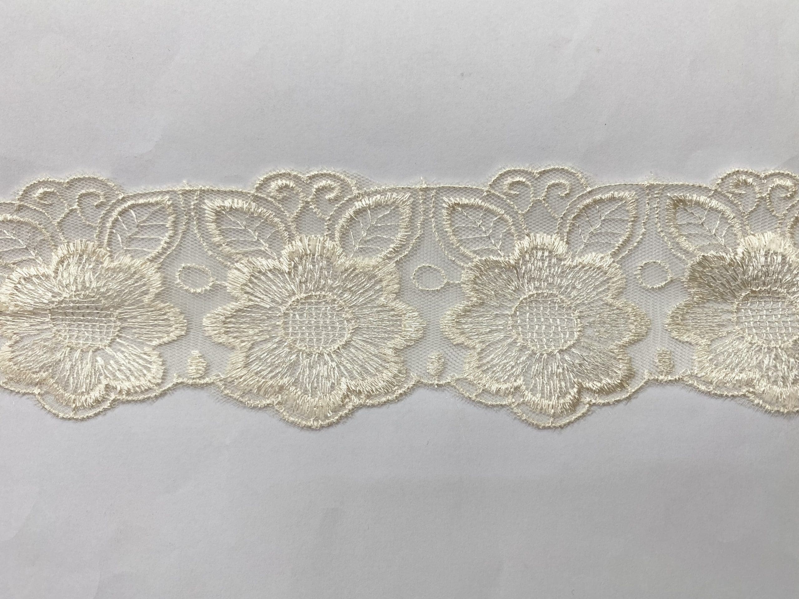 POL.NETCUT  LACE:15Y (13.7MTR) (D-56-4030) - Beige