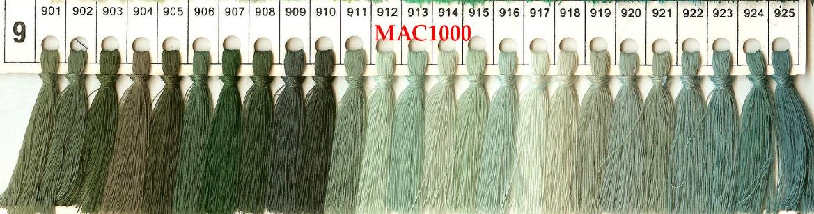 SEWING THREAD;400Y:10PC (MAC1000N) - 901