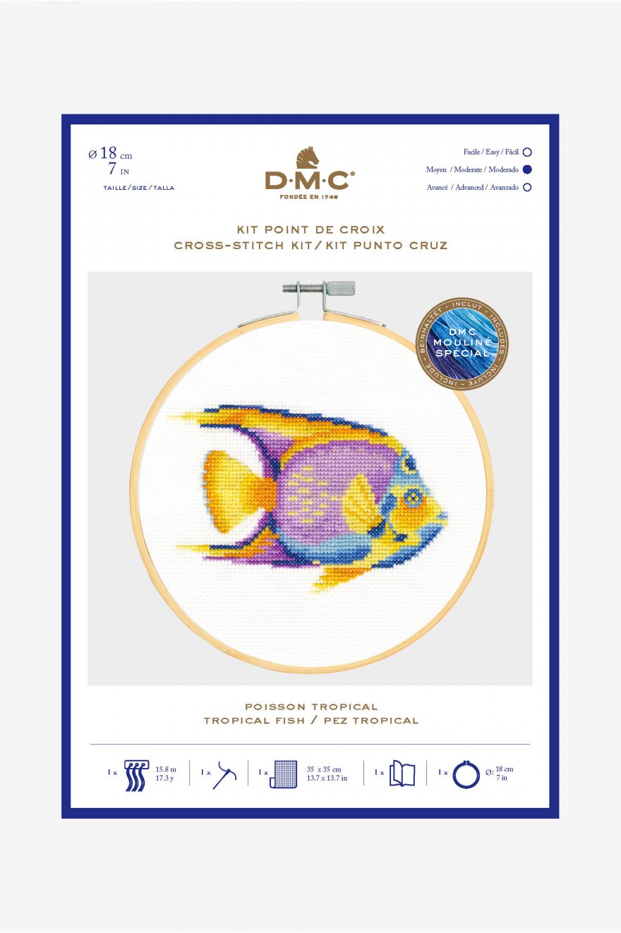 BK1875 (CROSS STITCH HOOP KIT) 1 BK1875 (CROSS STITCH HOOP KIT)