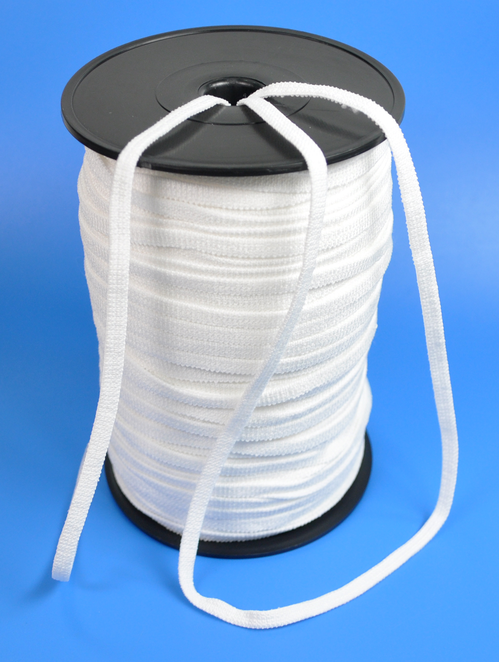 2457/6MM-WHT (ELASTIC WEBBING;144YD/ROLL) 1 2457/6MM-WHT (ELASTIC WEBBING;144YD/ROLL)