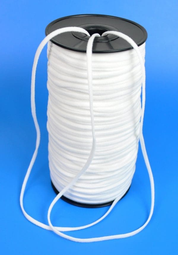 2460/3MM-WHT (ELASTIC WEBBING;144YD/ROLL)