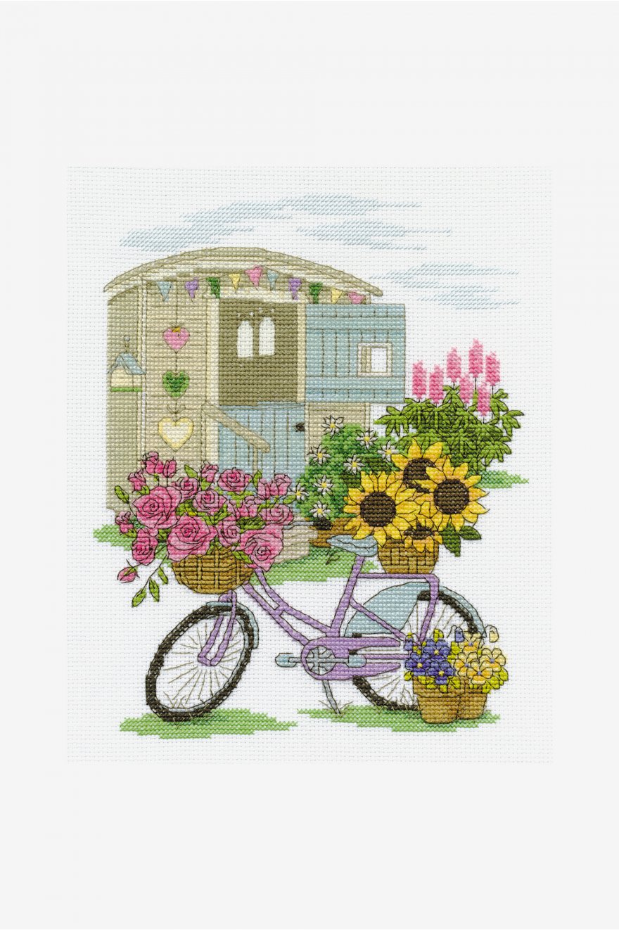 BK1549 (CROSS STITCH KIT:8x10") 1 BK1549 (CROSS STITCH KIT:8x10")