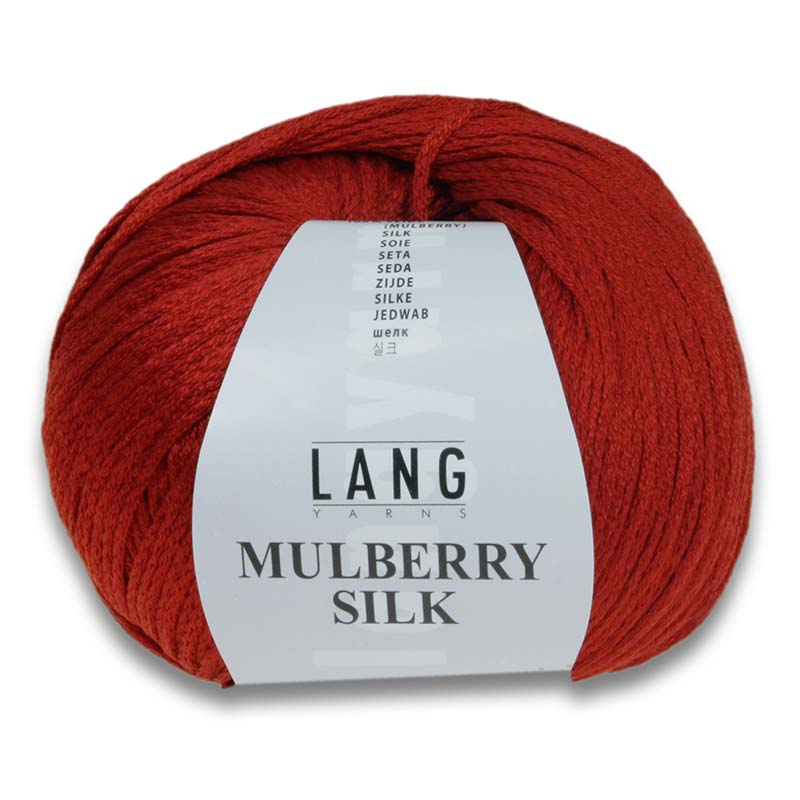 LANG/MALBERRY SILK (100%SILK YARN:50G) 1 LANG/MALBERRY SILK (100%SILK YARN:50G)