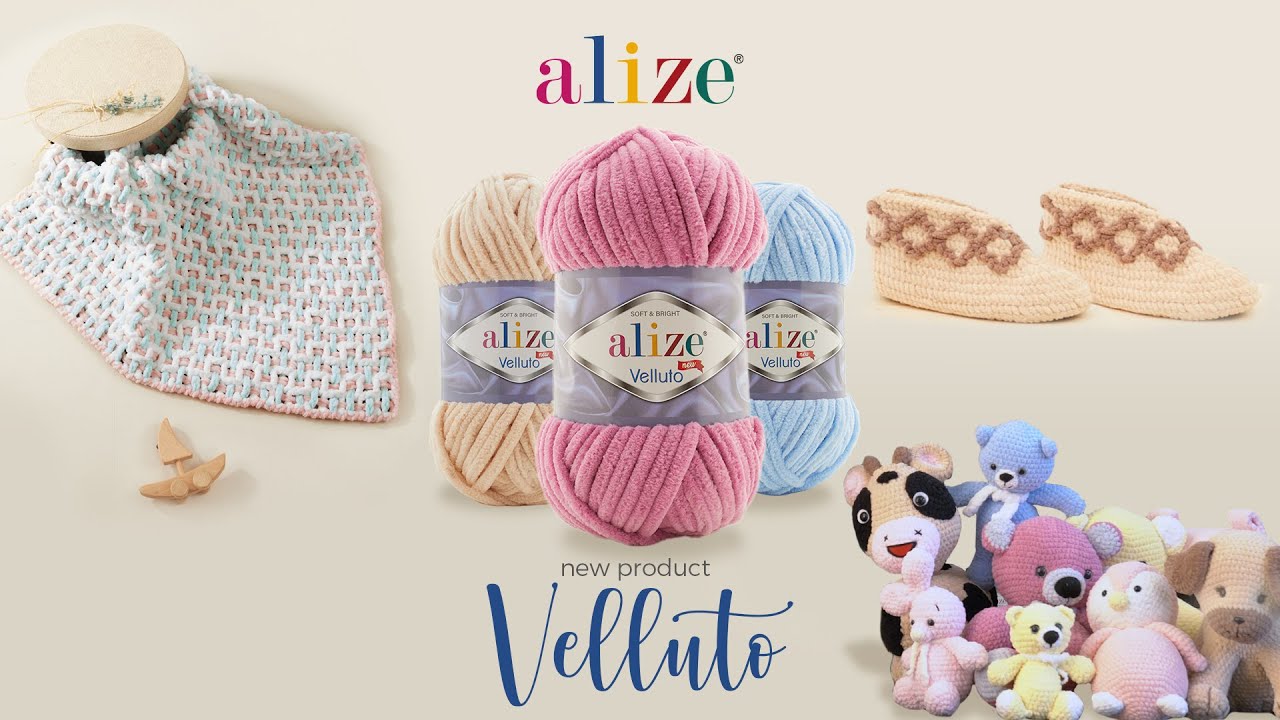 ALIZE/VELLUTO (POLY.TARN:100GRx5BL(69MTR/BL)