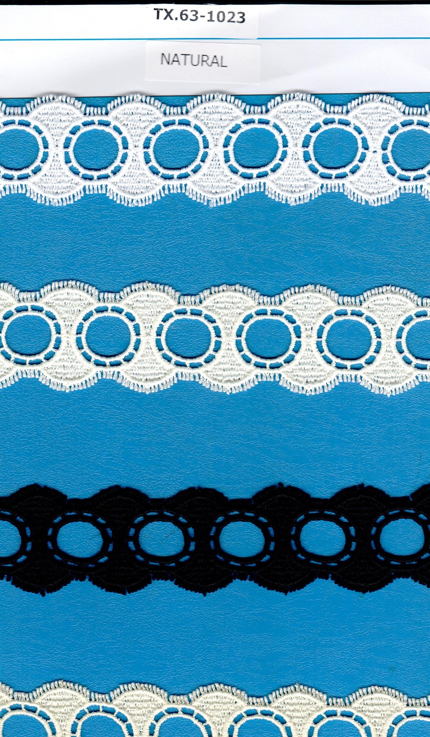 TX63-1023 (CHEM.CUT LACE W/TEX:15Y:4 TX63-1023 (CHEM.CUT LACE W/TEX:15Y:4.06CM)
